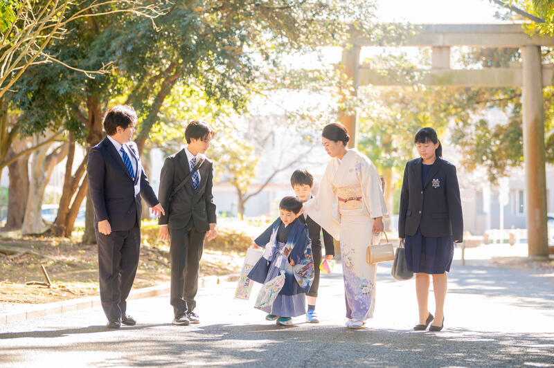 紅葉の境内