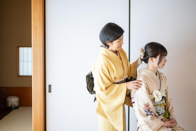 凛とした表情